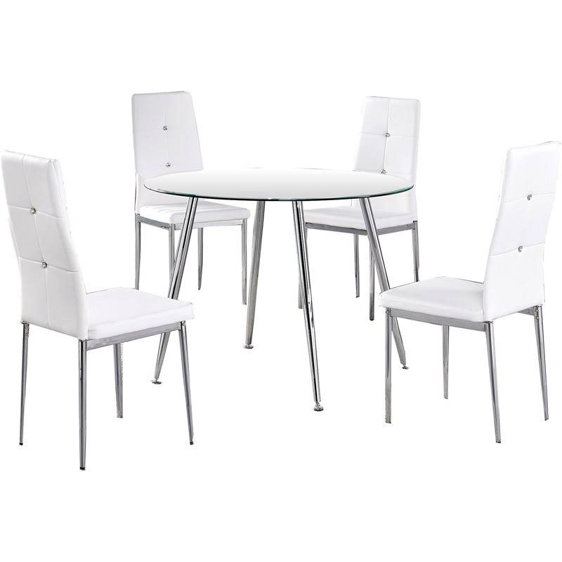5-Piece Glass Dinette Set K134