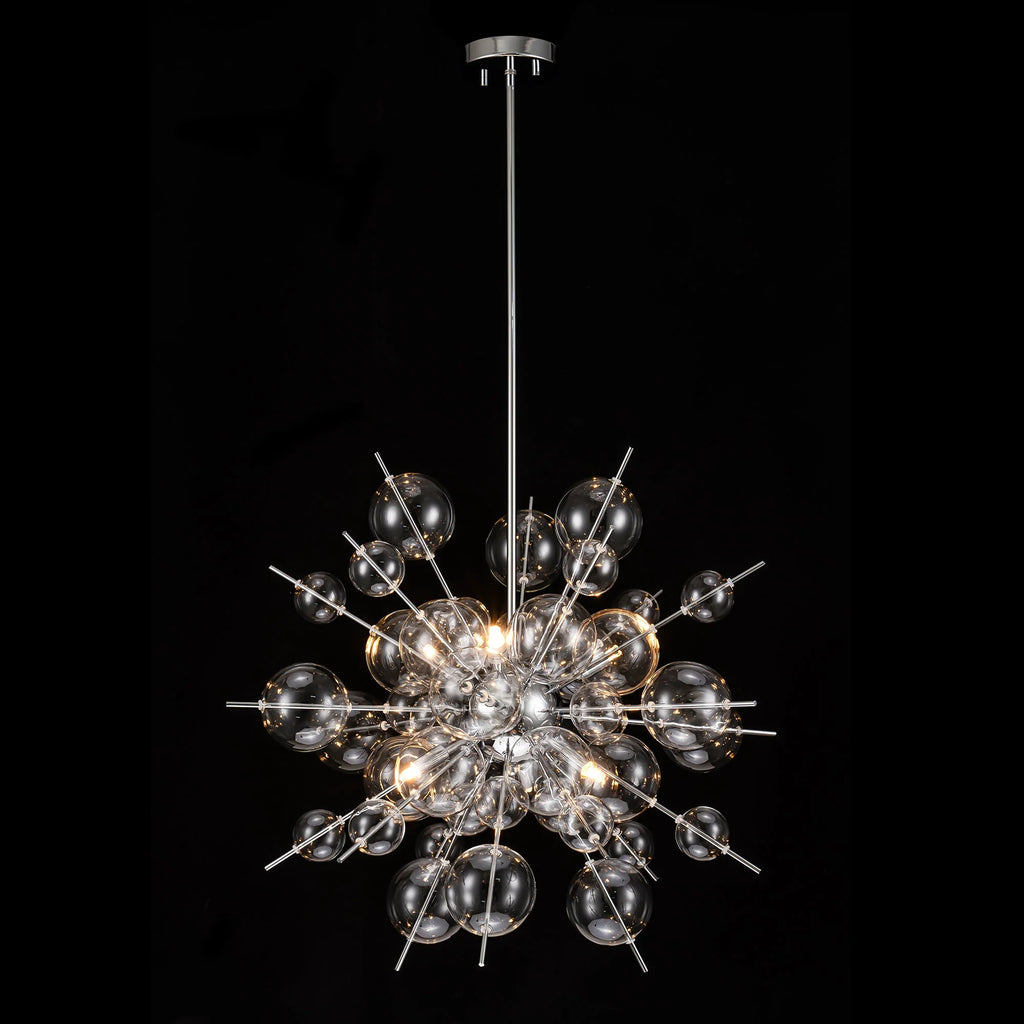 6-Light Globe Bubble Starburst Chandelier K57483