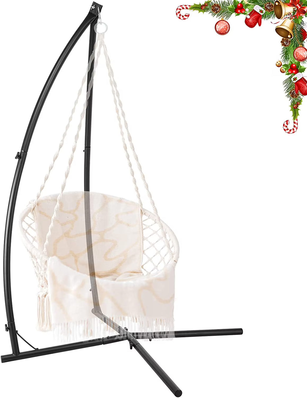 Heavy Duty X-Base Steel Hammock Chair Stand P1122