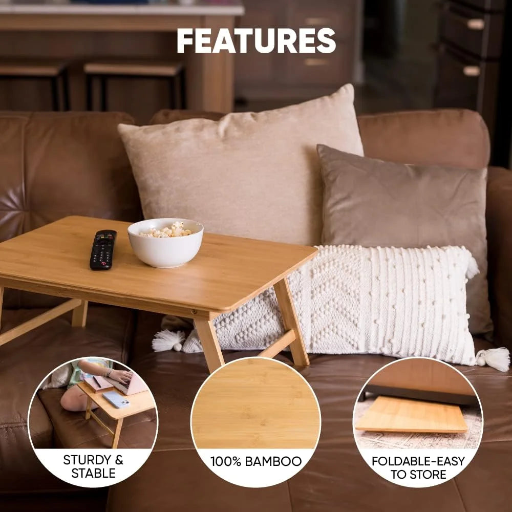 Foldable Natural Bamboo Low Table Z30667
