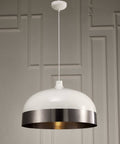 Silver Aluminum Pendant Lamp T7169