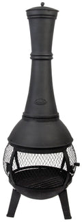 Cast Iron Wood Burning Chiminea D982