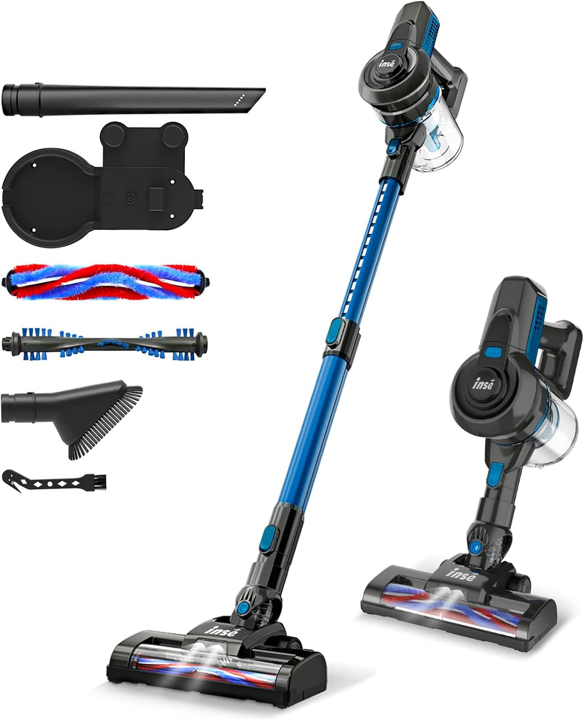 Cordless Stick Vacuum Cleaner with 160W Motor D631739