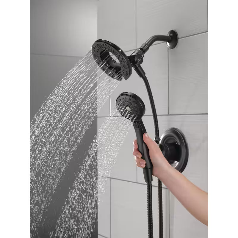 Single-Handle 4-Spray Shower Faucet 1.75 GPM Matte Black X952