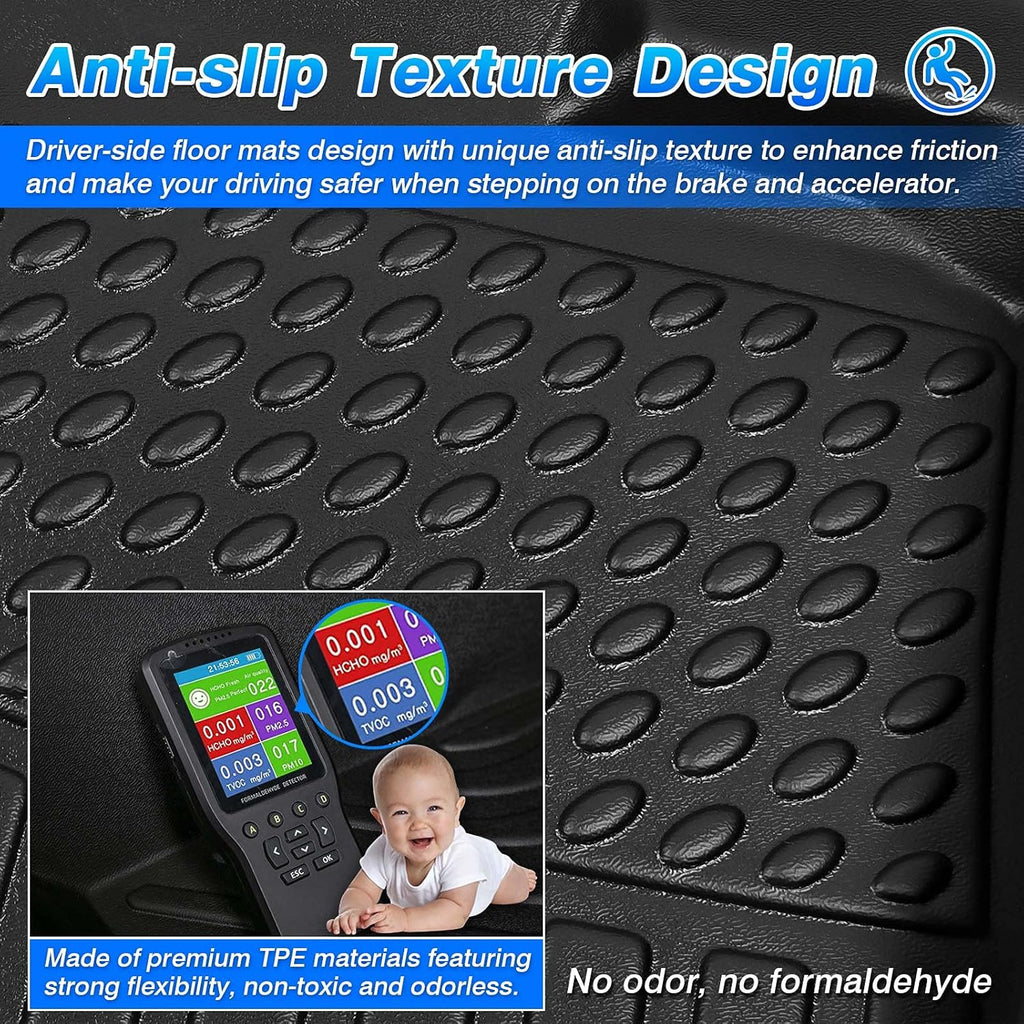 All Weather Floor Liners for 1st & 2nd Row Seat TPE L891