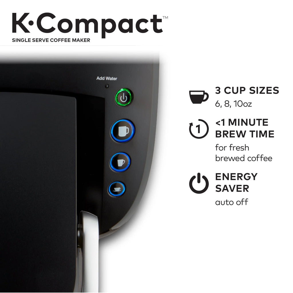 Black Single-Serve Coffee Maker J8515