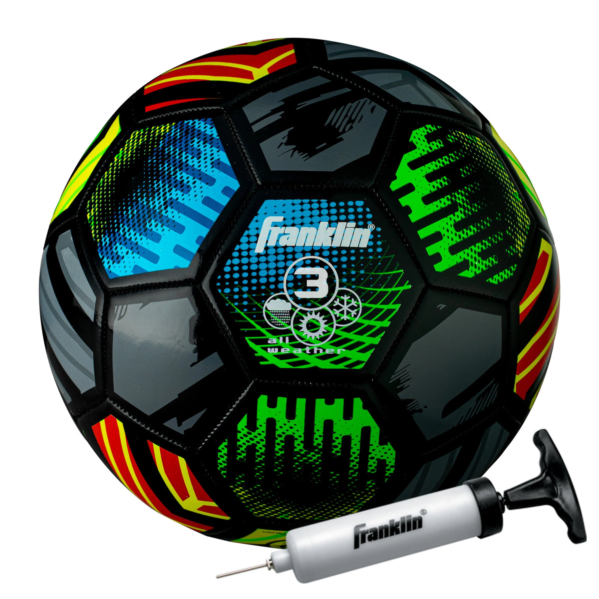 Size 5 Soccer Ball with Air Pump N1413