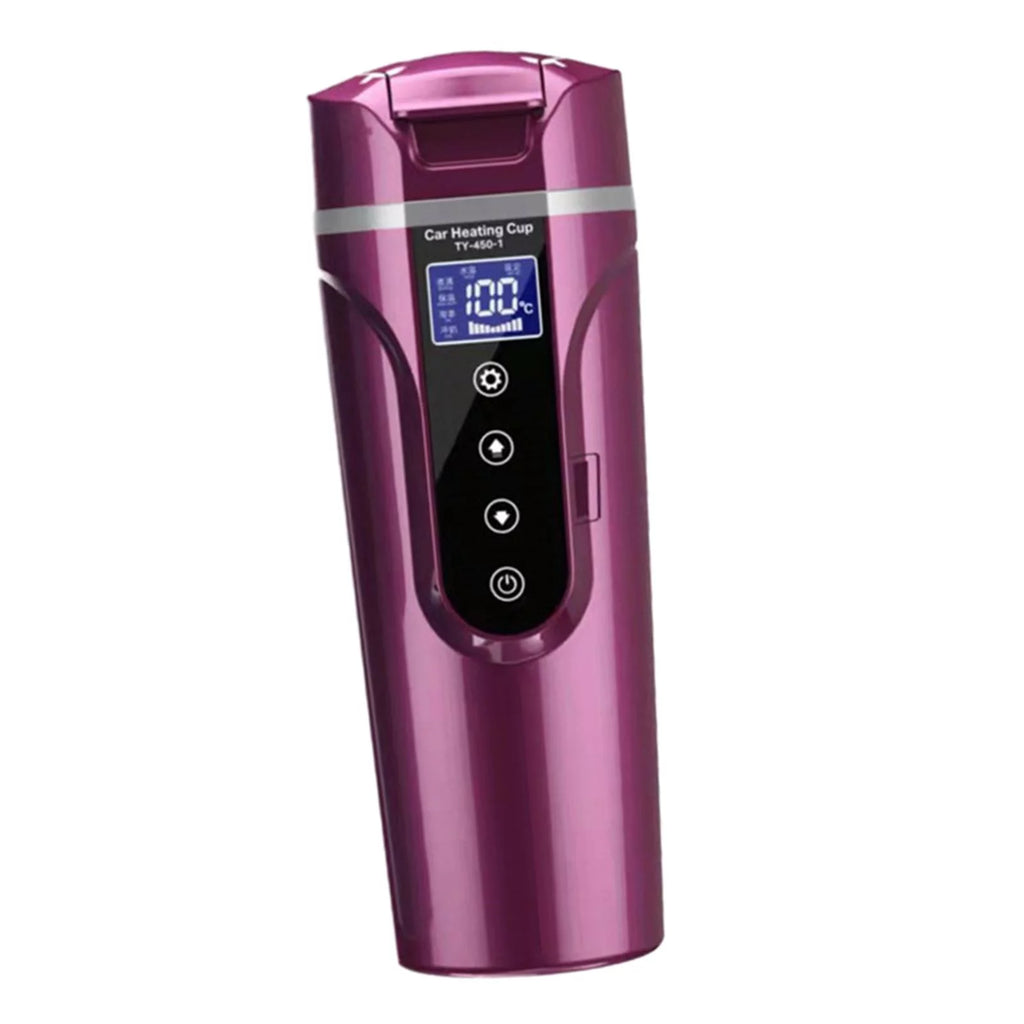 450ml 12V Electric Travel Kettle Variable Temp Control Y108316