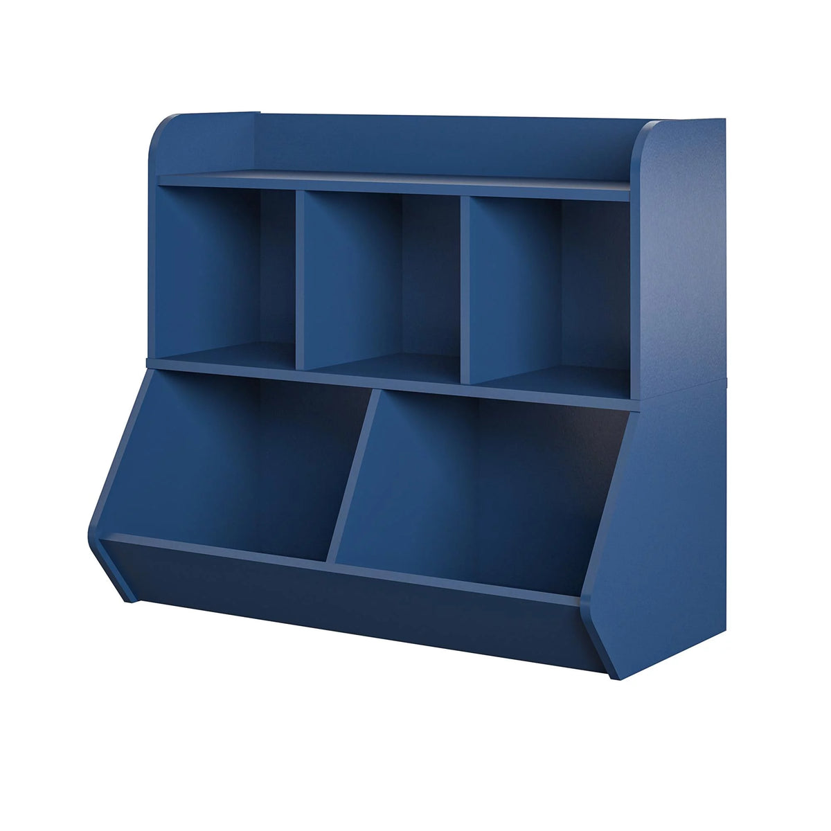 Navy Kids Toy Storage Bookcase L185819