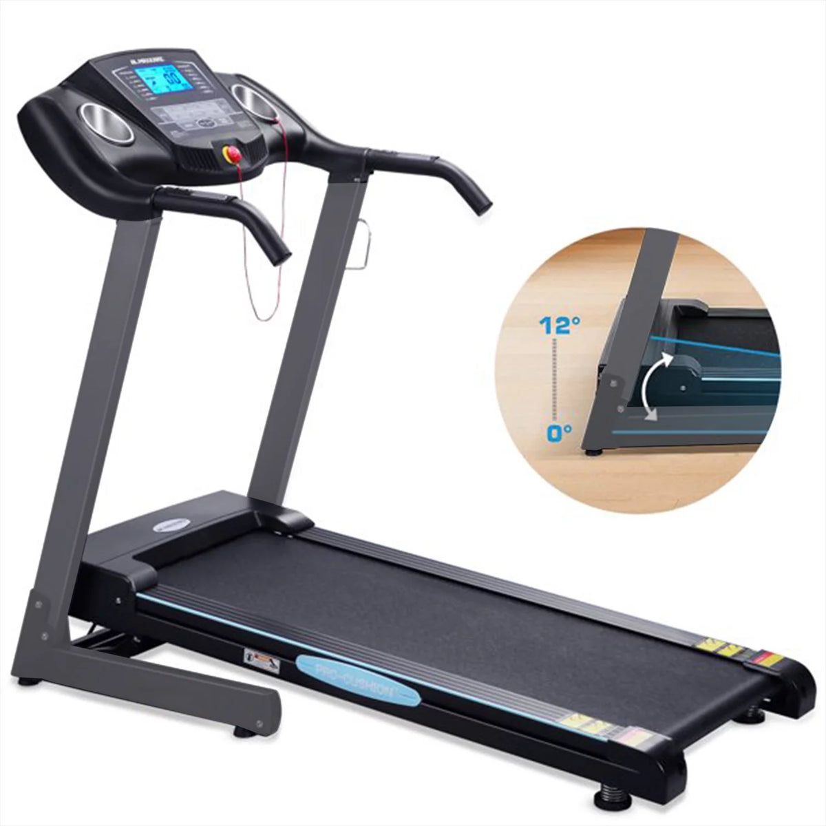 Folding Treadmill with 12% Auto Incline, 2.5 HP Motor V572706