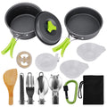 15 Pcs Non Stick Camping Cookware Set G1536