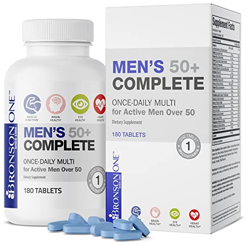 50+ Multivitamin Multimineral 180 Tablets Q85131