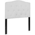 White Twin Headboard Panel Design K52116