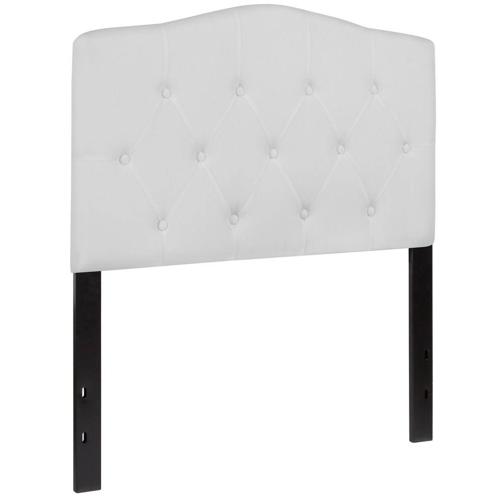 White Twin Headboard Panel Design K52116
