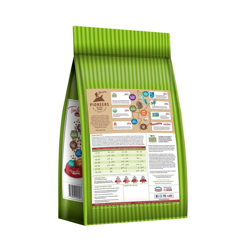 Organic Chicken & Liver Recipe Dry Dog Food N9179