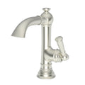 Satin Nickel Single Hole Bathroom Faucet J5163