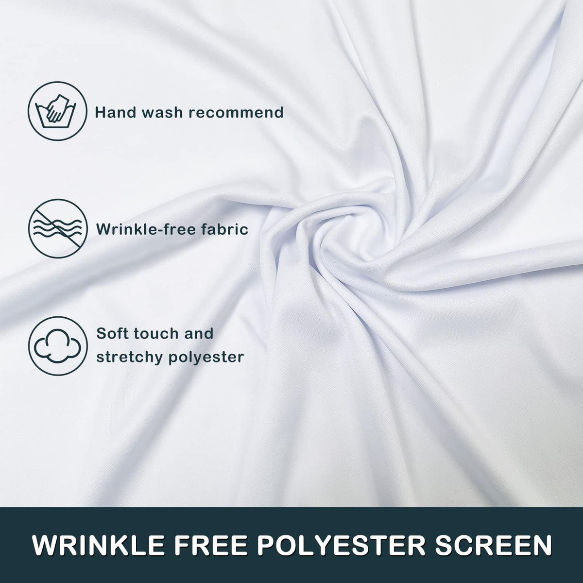 120 inch 4K HD 16:9 Projector Screen with Stand and Carry Bag Q4010