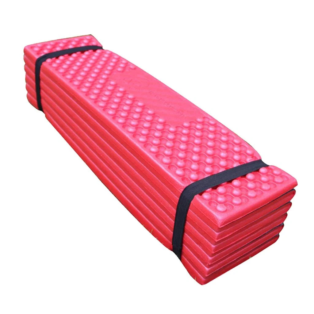 Red Portable Folding Camping Mat U731