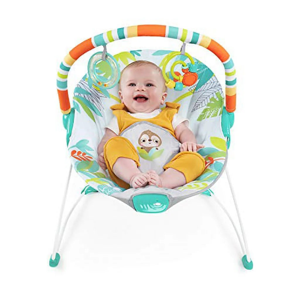 Vibrating Bouncer with Toy Bar D6532