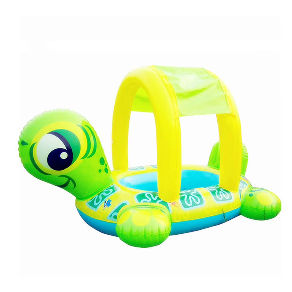 Inflatable Tortoise Swimming Pool Swim Ring Float Q1718