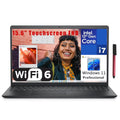 Carbon Black 15.6" Touchscreen FHD Business Laptop Computer, 16GB DDR4 RAM, 512GB PCIe SSD, Windows 11 Pro Y475