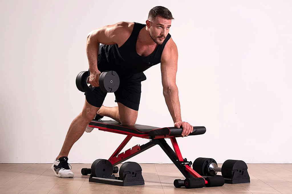 80 lbs Adjustable Dumbbell Set of 2 Cast Iron J827