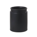 Solid Black Wastebasket G8322