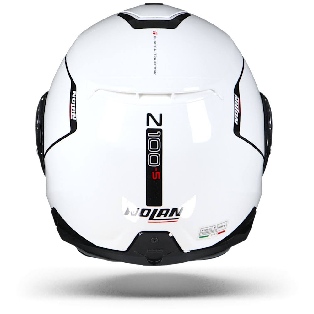 Metal White Motorcycle Helmet A8383