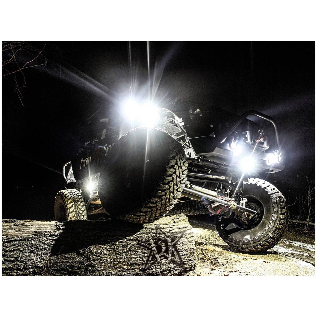 Amber Rock Light Kit (4) O133360