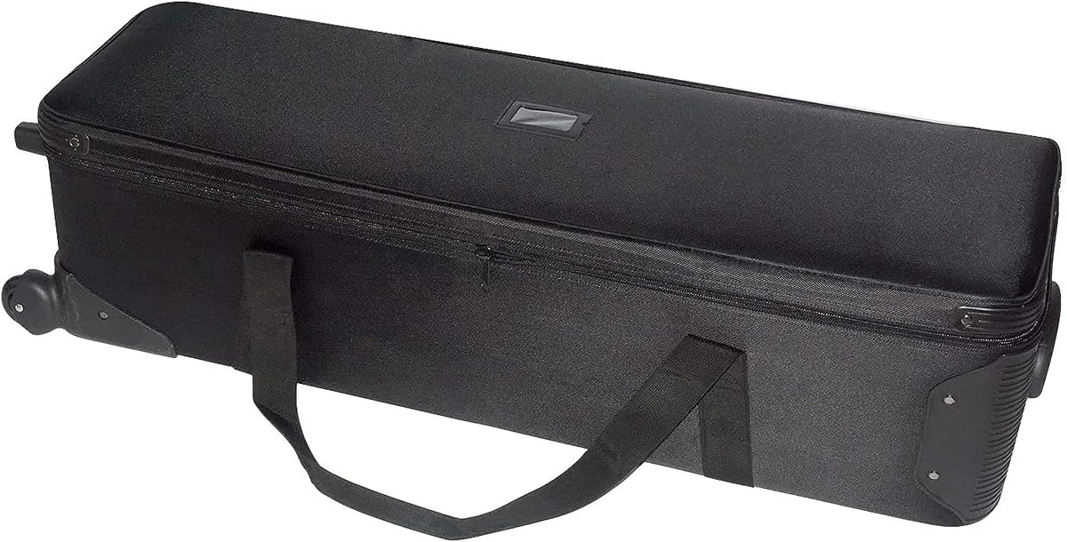 Camera Trolley Case with Straps Padded Compartment and Wheels 44x15x11.8 inches T8162