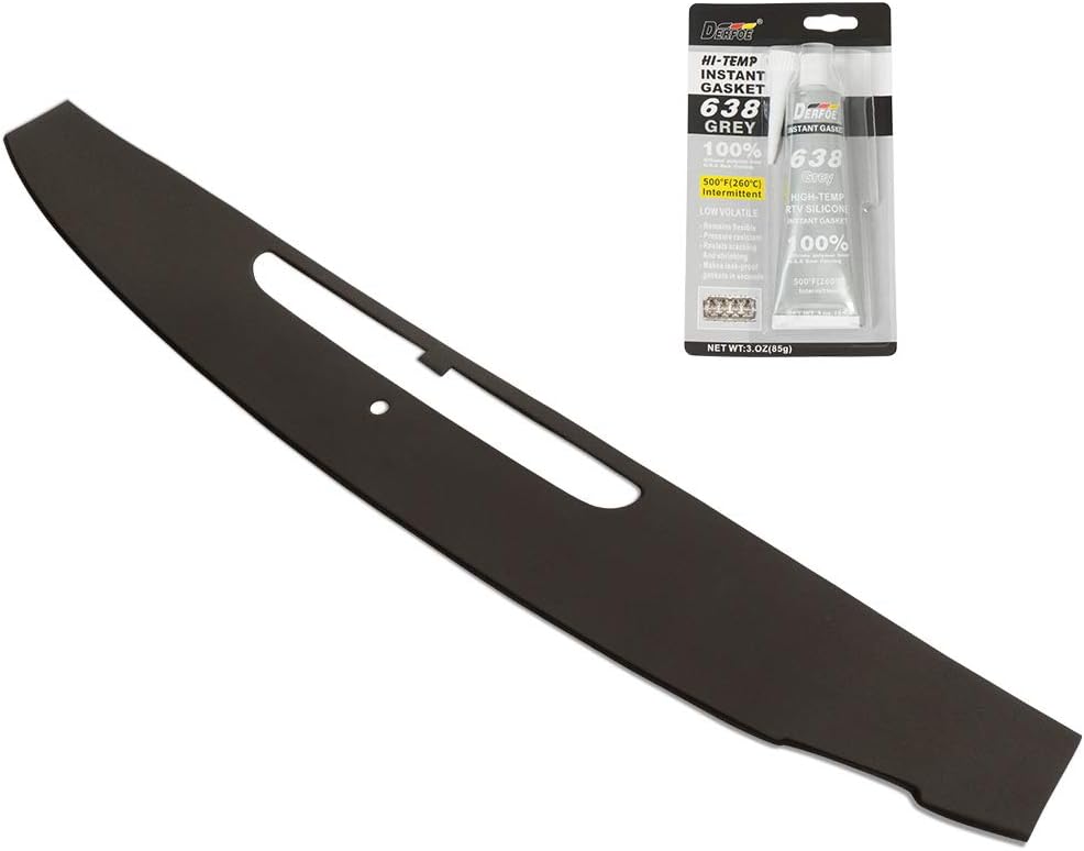 Front Dash Defrost Vent Grille Cover Cap Bezel Brown Pack of 2 F617971