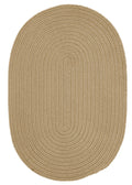 Cuban Sand 3' Round Braided Rug K24891