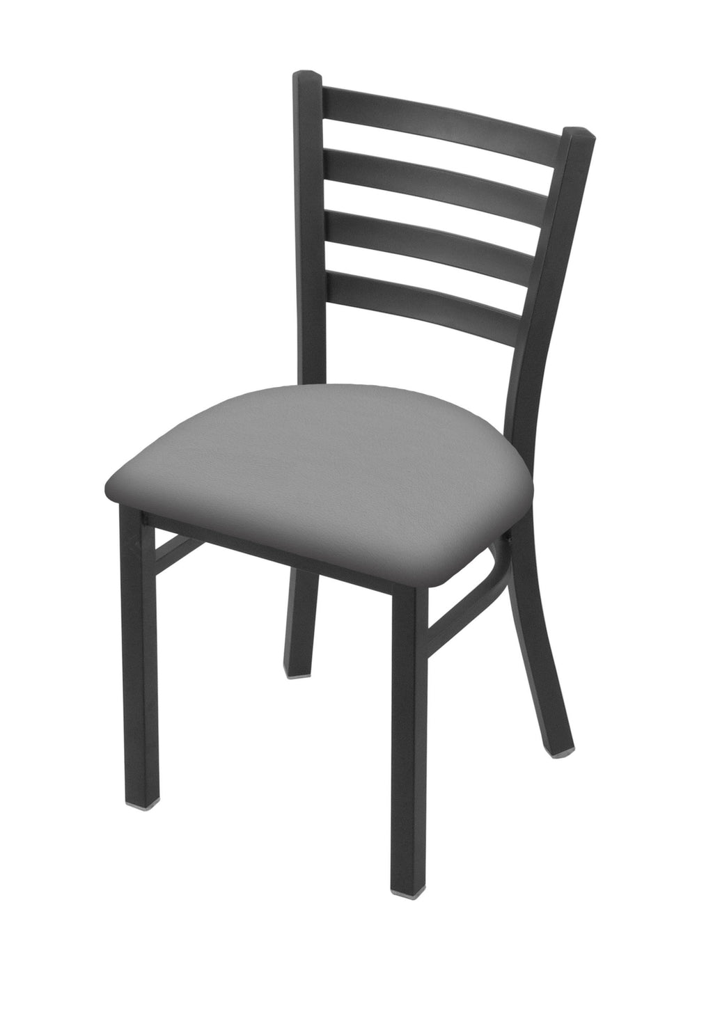 Pewter Finish Iron Seat Chair W973277