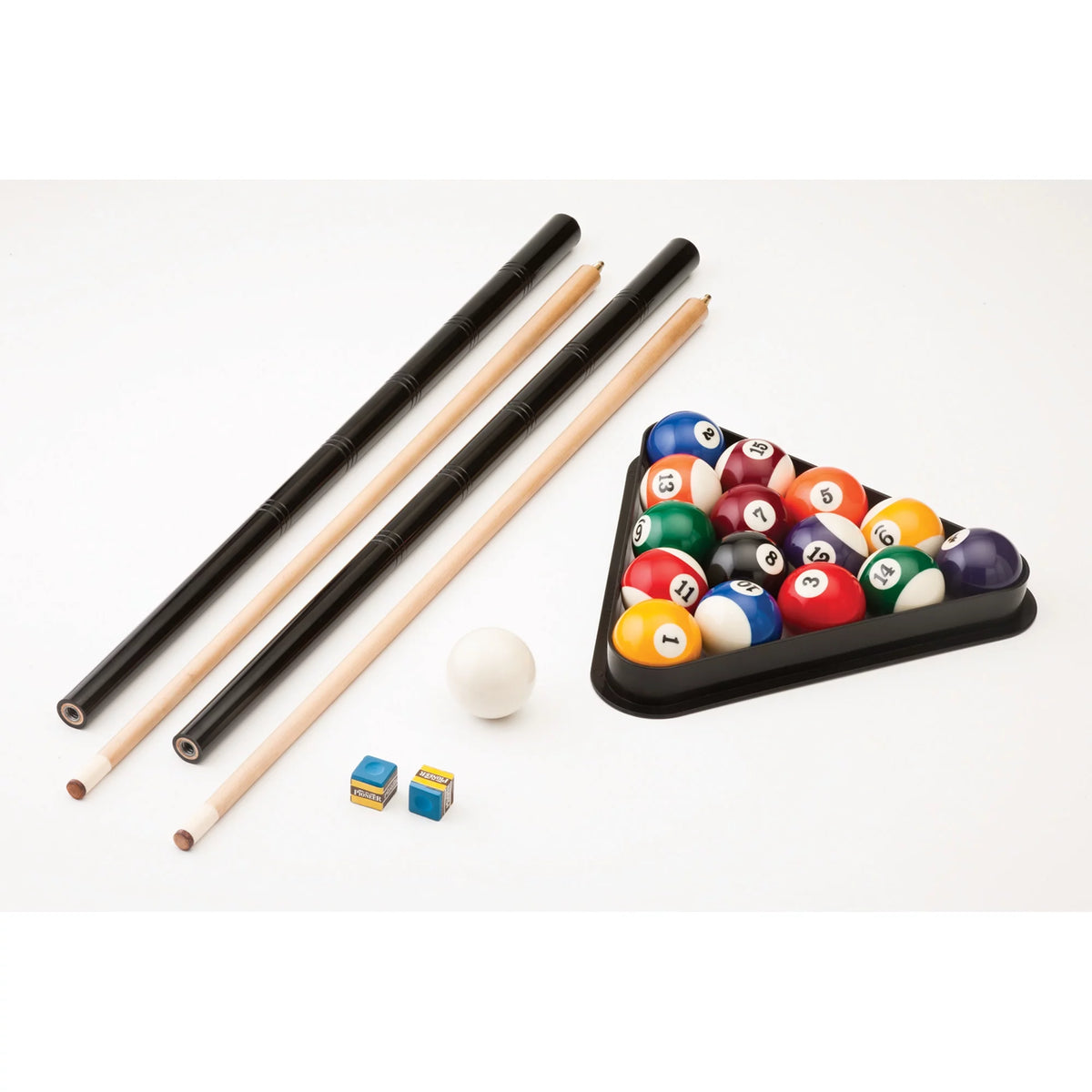 7.5' Billiard Table with Two Pool Cues O7278