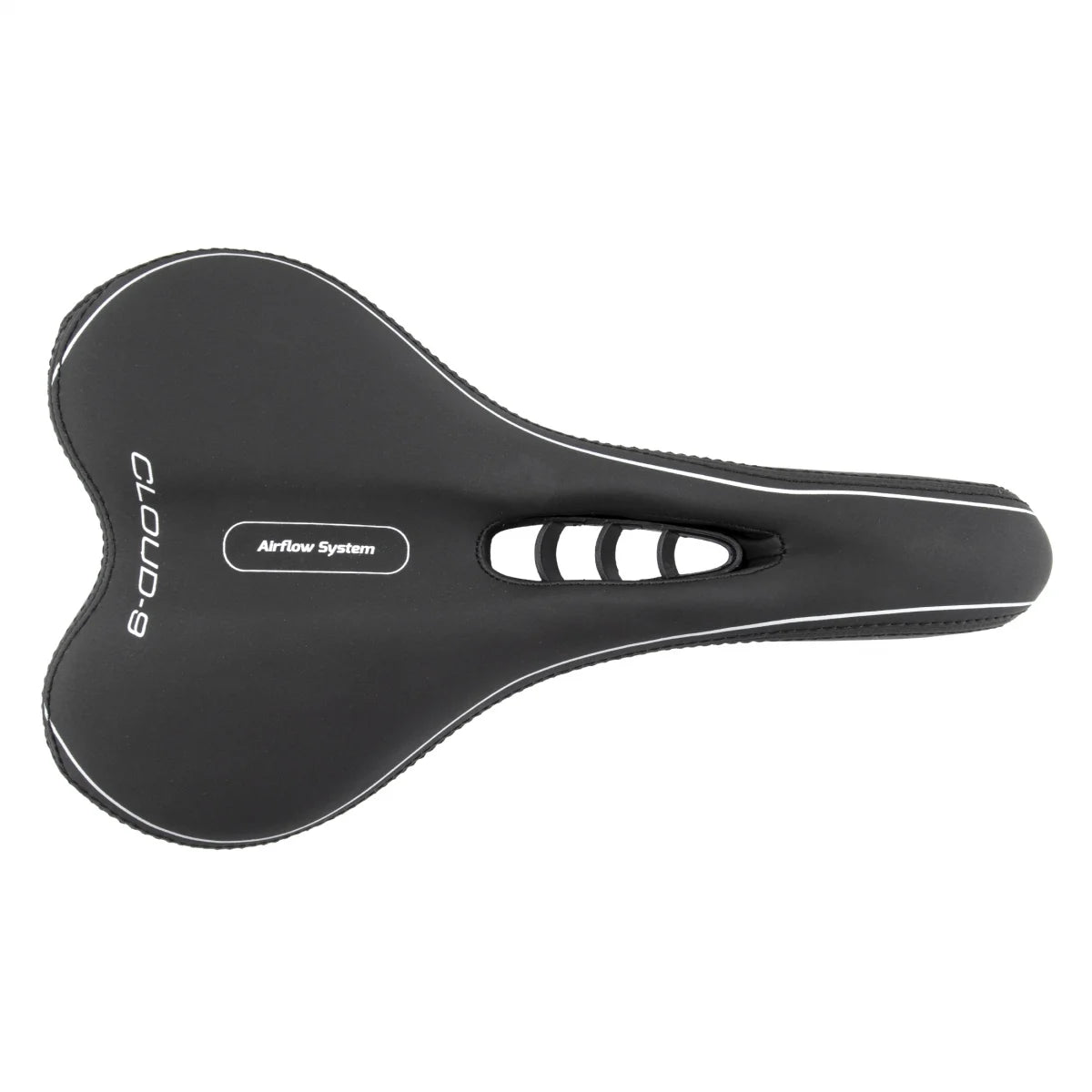 Vinyl Saddle 11x6.5" Black G575