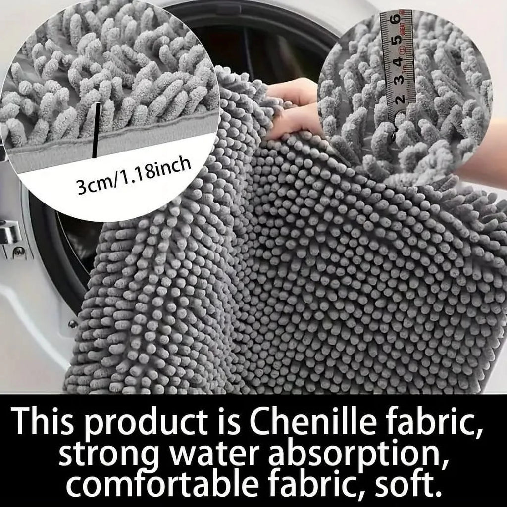 Non-Slip Washable Microfiber Door Mat O36760
