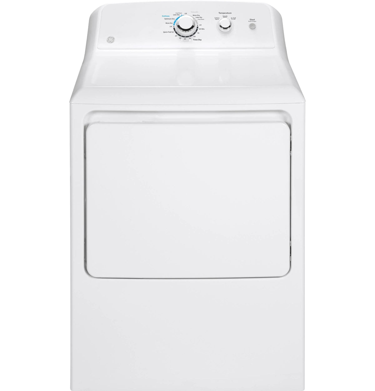 White 6.2 Cu. Ft. Gas Dryer D13722