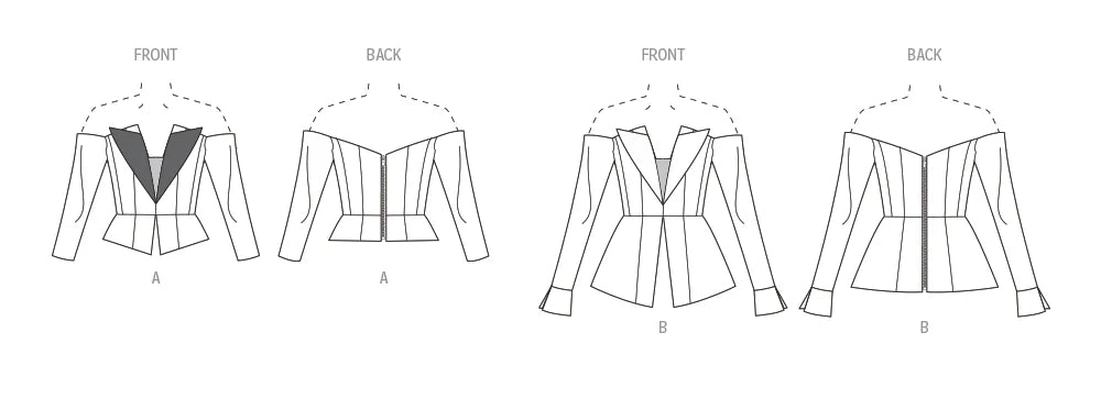 Sewing Pattern Tops Size 8-16 D64298