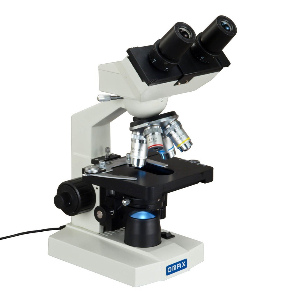 40X-2500X Binocular Compound LED Microscope with Mechanical Stage I12039