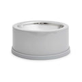 Stainless-Steel Grey Dog Bowl T12490