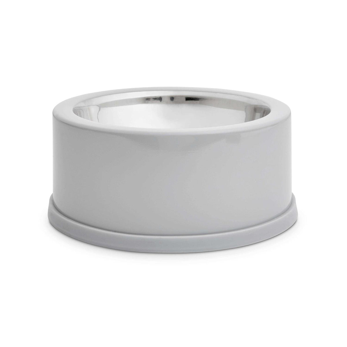 Stainless-Steel Grey Dog Bowl T12490