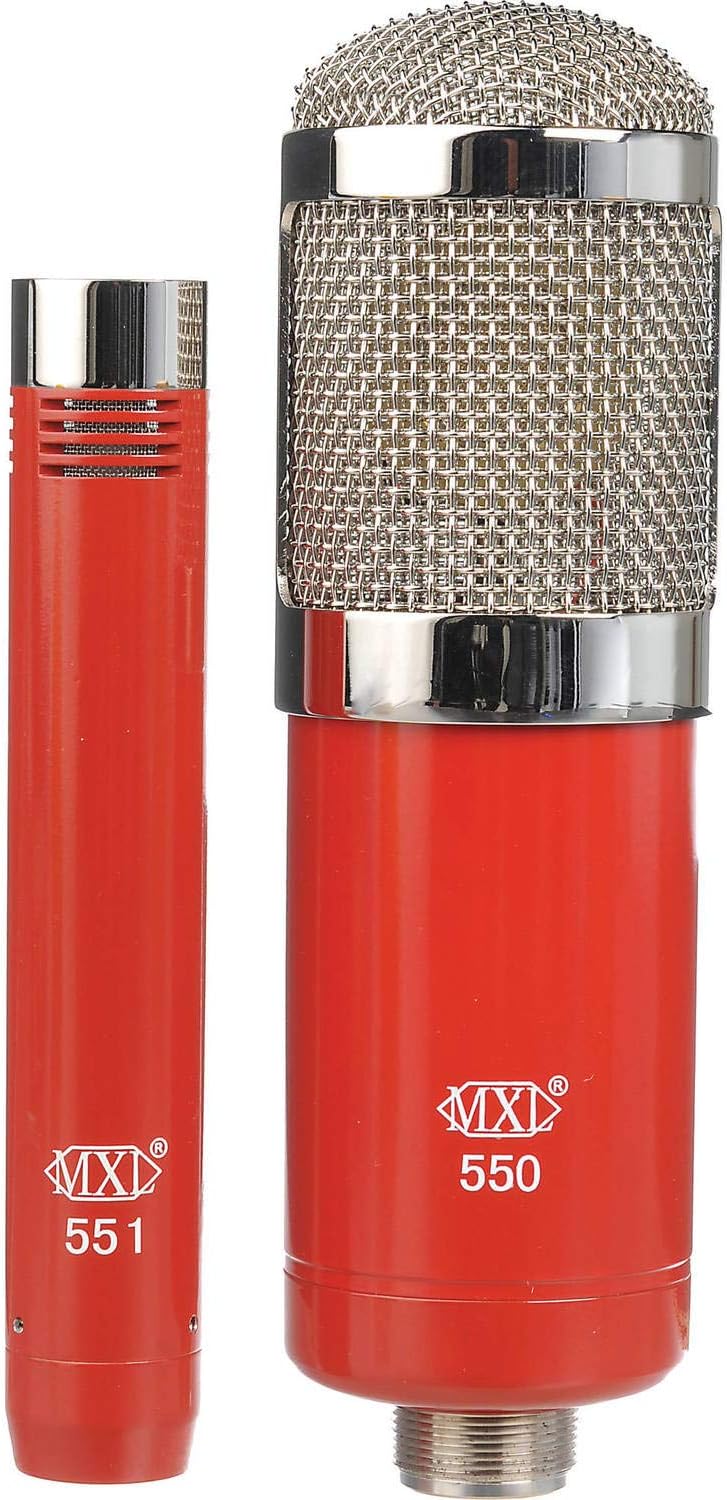 2-in 2-out USB Audio Interface with Mic, Headphones, Pop Filter, Mic Stand & XLR Cable Bundle D91674