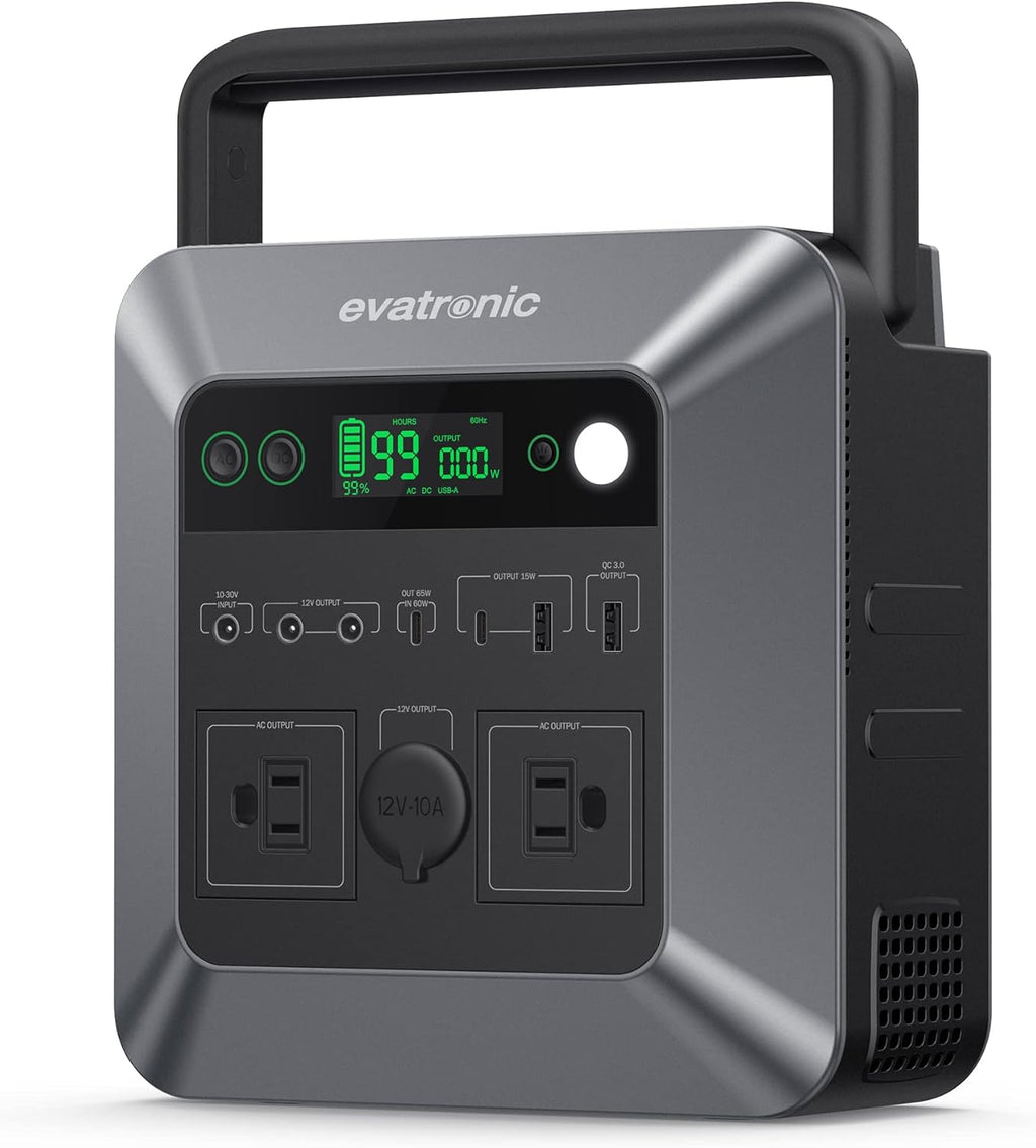 600W 712Wh Portable Power Station with 110V AC Outlets F934