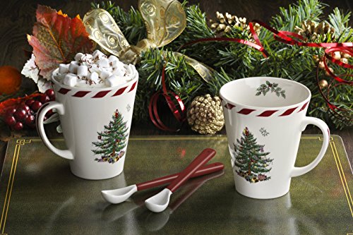 14oz Mug & Spoon Set (4-Piece) Earthenware P880