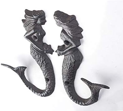 Cast Iron Wall Hooks Pack 2 A466
