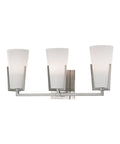 3 Light Bath Bracket, Satin Nickel N50778