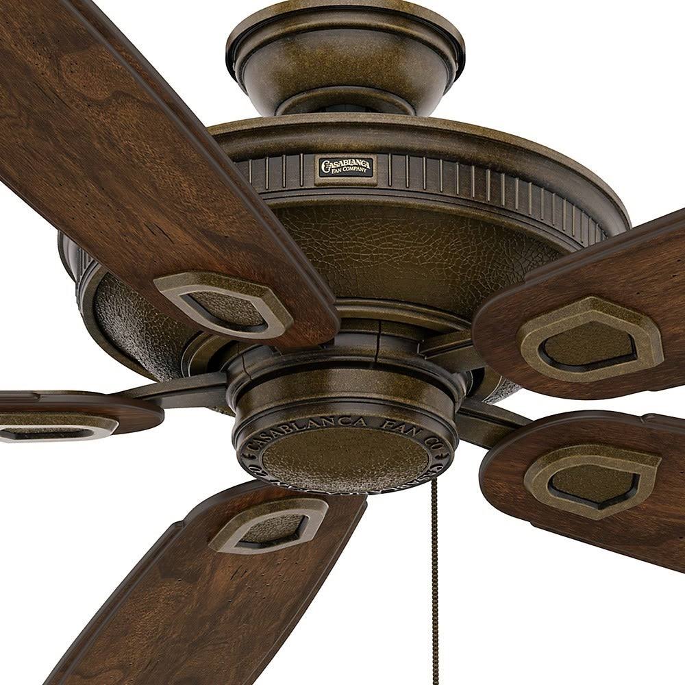 Aged Bronze Ceiling Fan U48105
