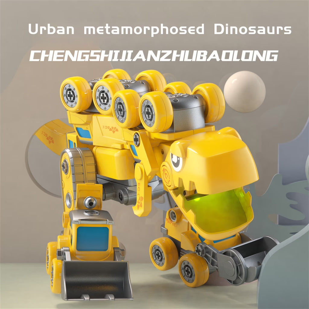 5 in 1 Take Apart Dinosaur Toys Set with Electric Drill M39520