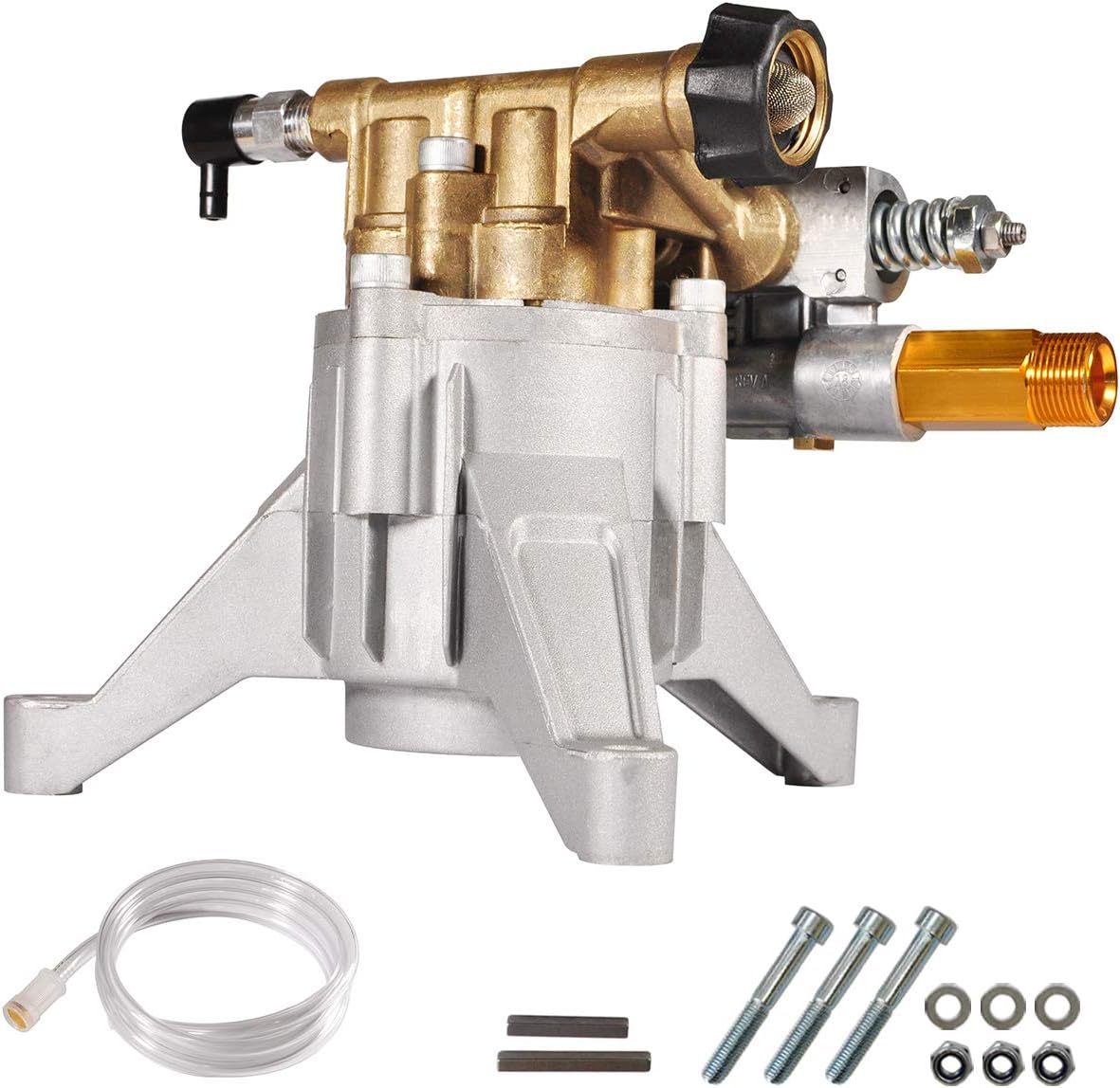 7/8 Shaft Vertical Pressure Washer Pump, Max 3200 PSI @ 2.5 GPM, Pack of 2 D6725