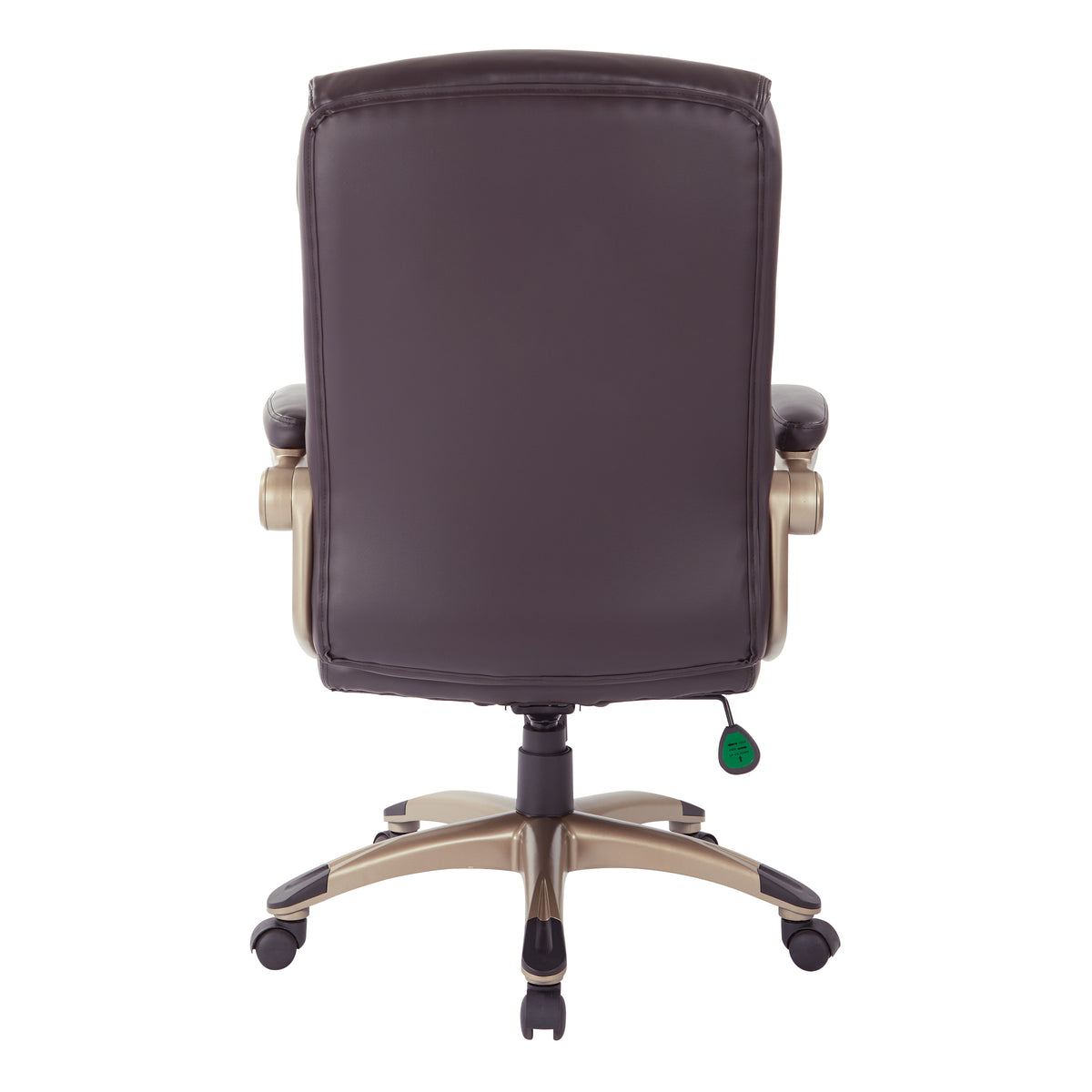 High Back Executive Chair with Espresso Bonded Leather T88653